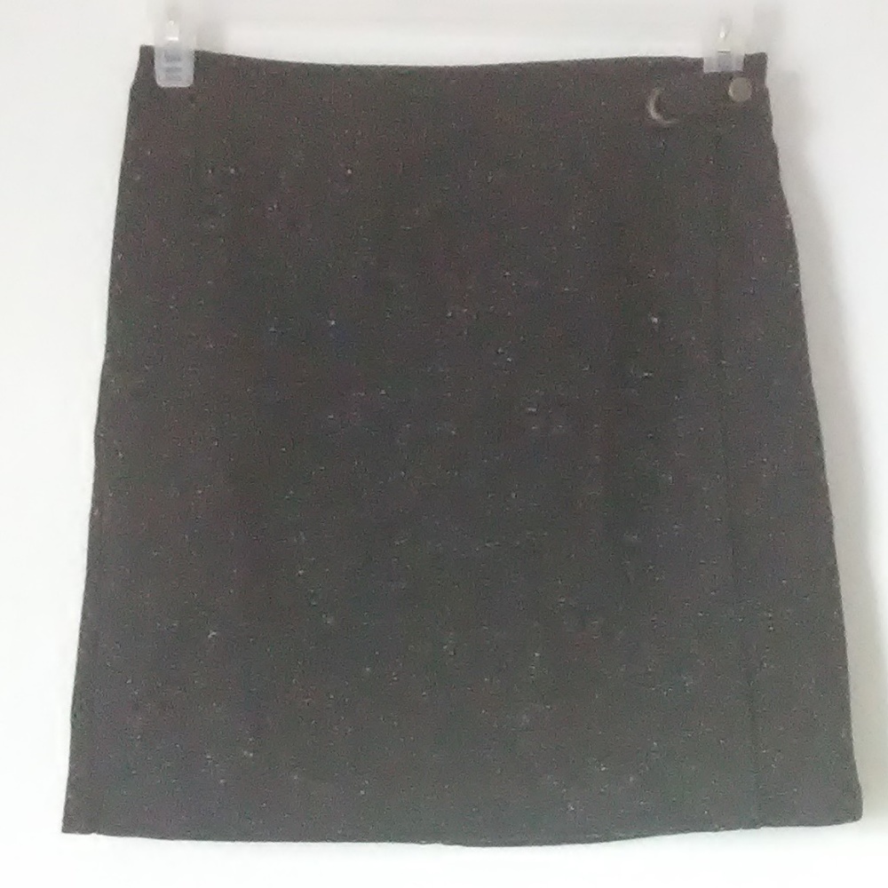 Banana Republic Black Wool Pencil Skirt